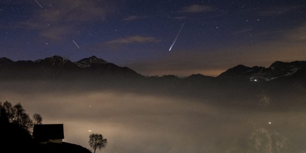 Cometa sopra Pasturo