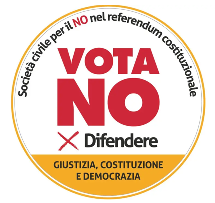 Al referendum vota NO per la difesa di Giustizia e democrazia