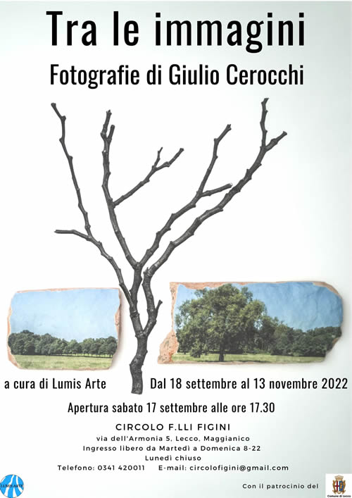 Maggianico dal 17 la mostra 'Tra le immagini' di Giulio Cerocchi