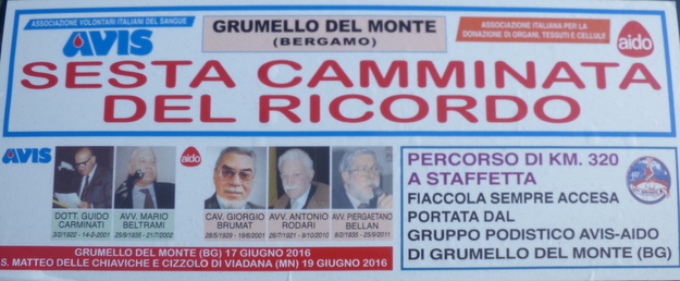 Galbiate camminata del ricordo
